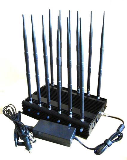 brouilleur 12 antennes haute puissance telephone