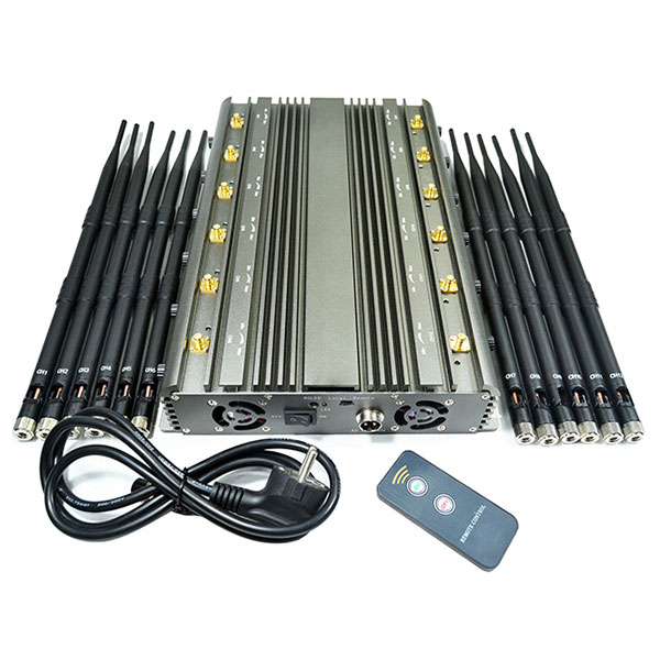 12 bandes brouilleur GSM UHF VHF LOJACK