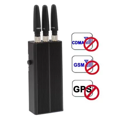brouilleur GSM portatif cellulaire 3 bandes